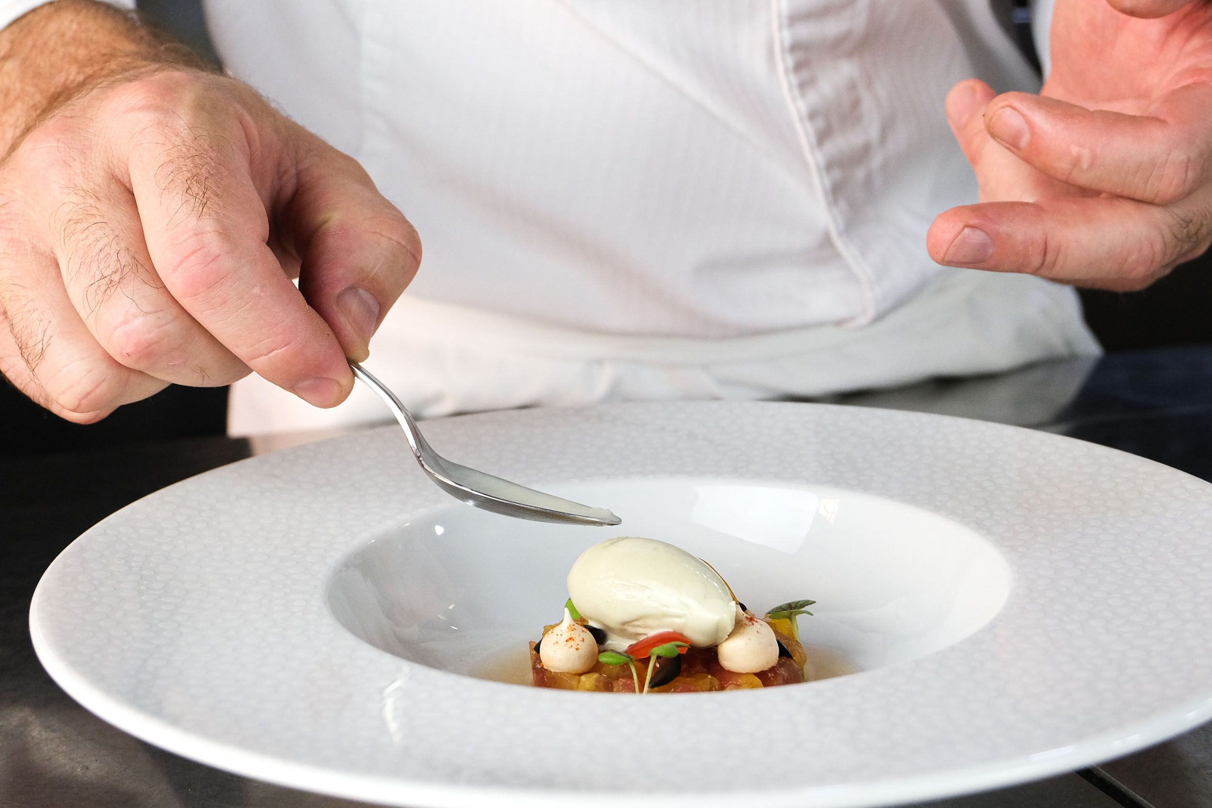 Restaurant gastronomique à Toulouse • L'Écorce par Bertrand Millar