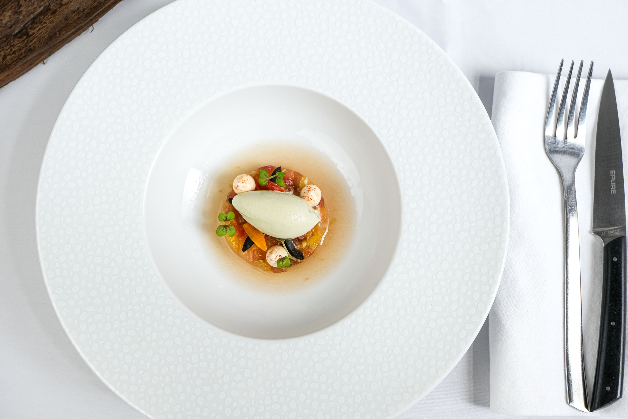 Restaurant gastronomique à Toulouse • L'Écorce par Bertrand Millar