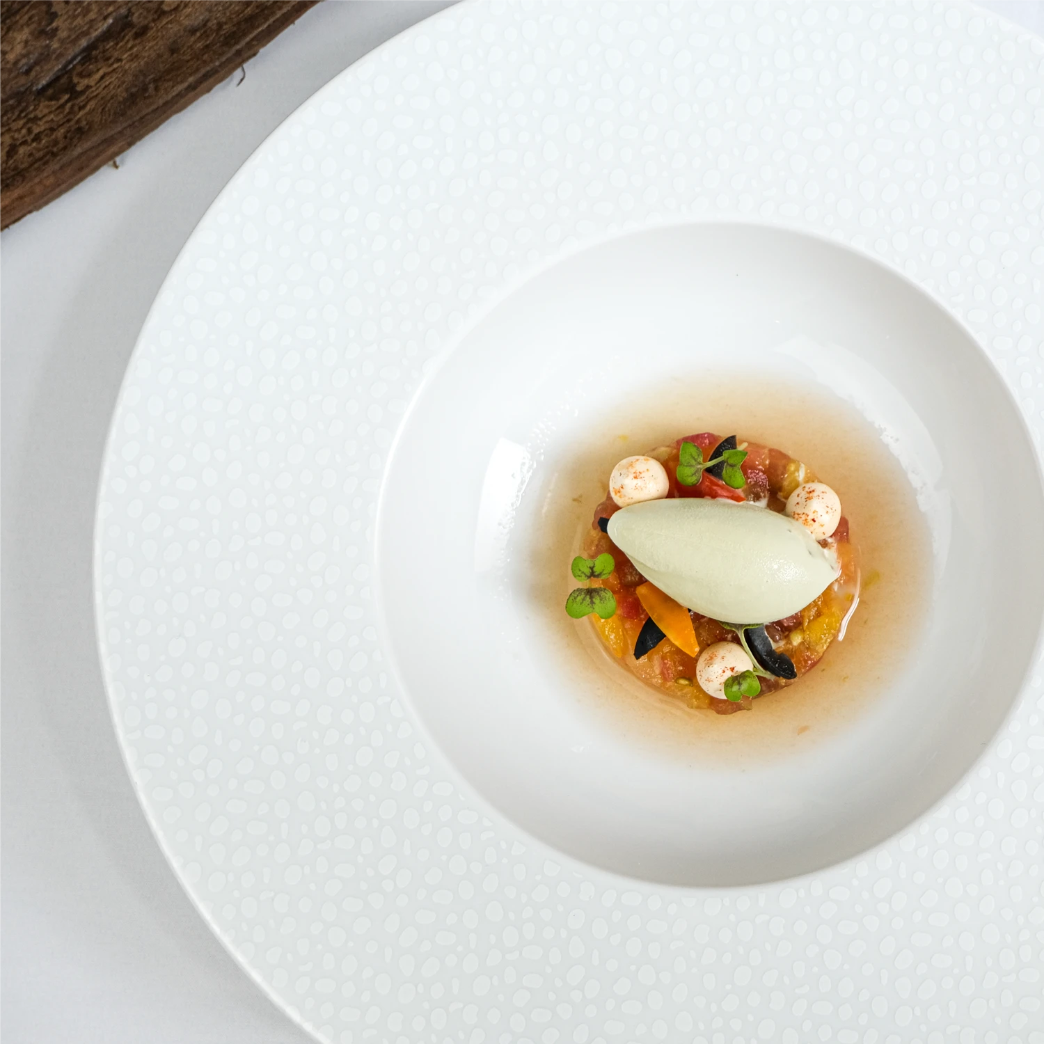 Restaurant gastronomique à Toulouse • L'Écorce par Bertrand Millar